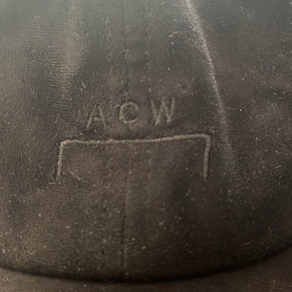 A-COLD-WALL ACW logo suede baseball cap - Picture 2 of 3